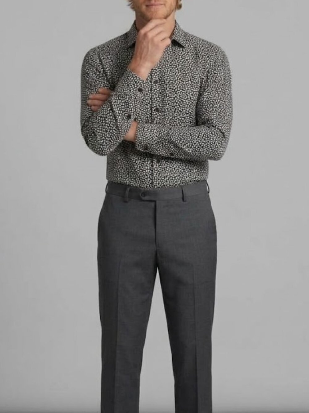 Kenneth Cole Awearness Button Up Shirt